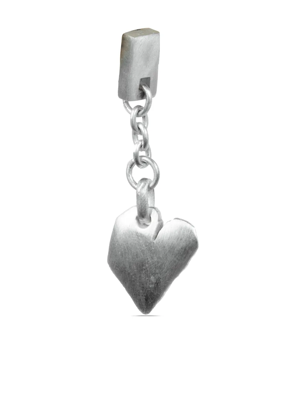 

Серьга Jazz's Solid Heart Parts of Four, серебяный