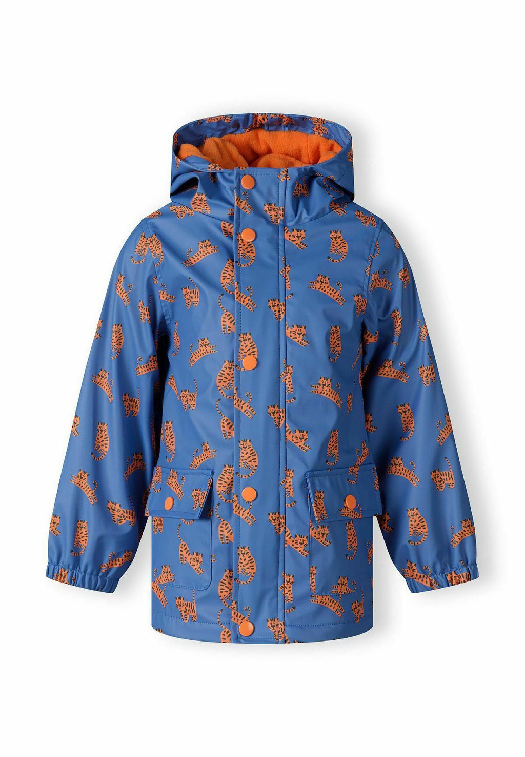 

Водонепроницаемая куртка SHOWER RESISTANT RAIN MINOTI, цвет Royal Blue Orange