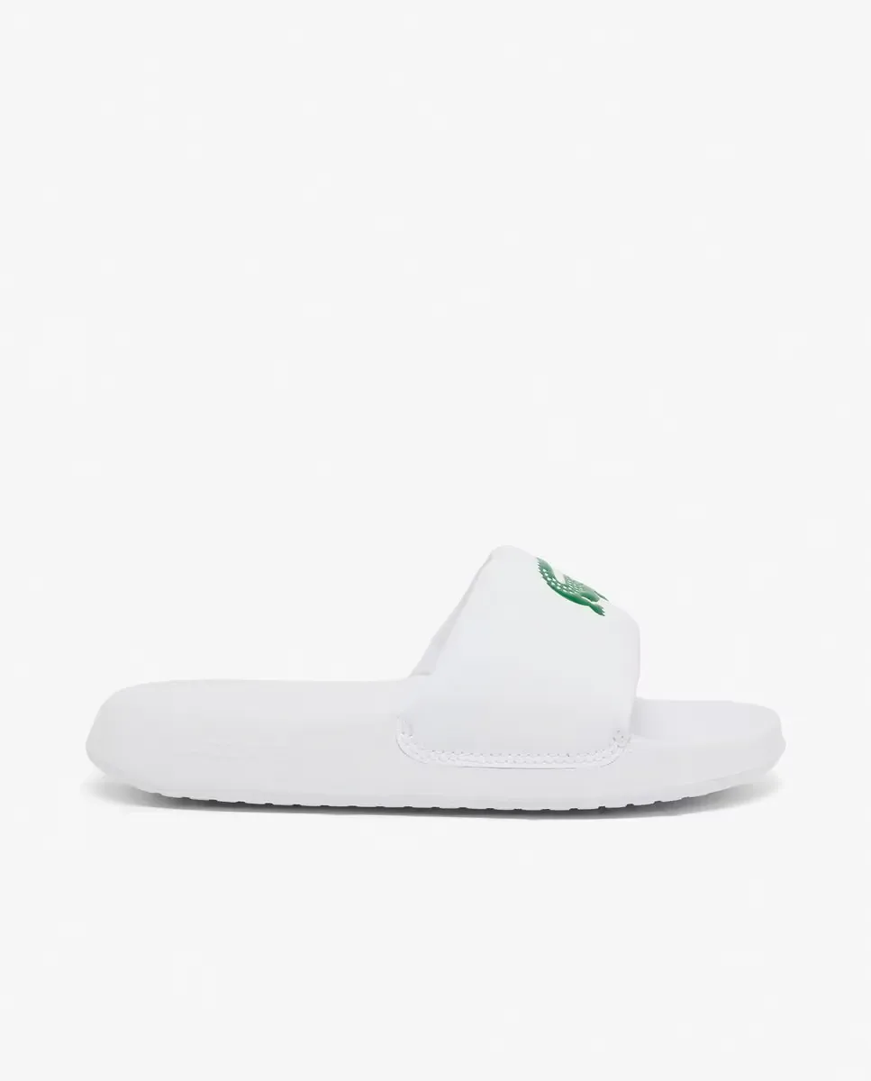 Детская шлепанцы Lacoste, белый