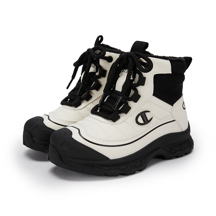 Champion Kids Термические ботинки High Top для детей бежевый черный для детей от 3 до 7 лет — фото 2