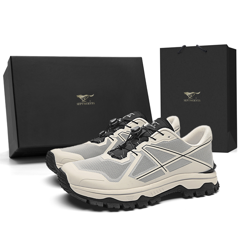 SEPTWOLVES Мужские кеды низкие черные, цвет Black (Standard Leather Shoe Size) — фото 4
