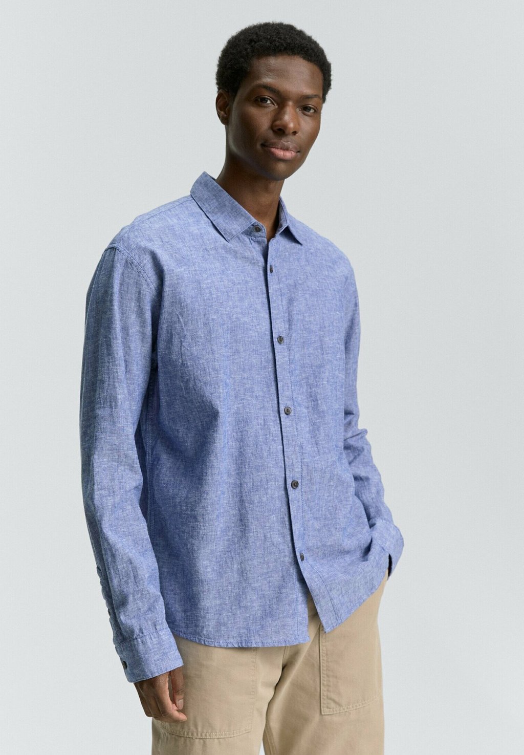 

Рубашка TOM TAILOR DENIM, цвет Royal Blue Chambray