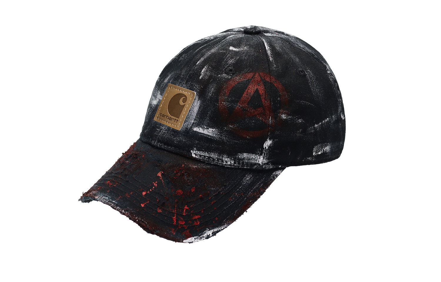 

Carhartt Хлопковая бейсболка мужская черная, Black