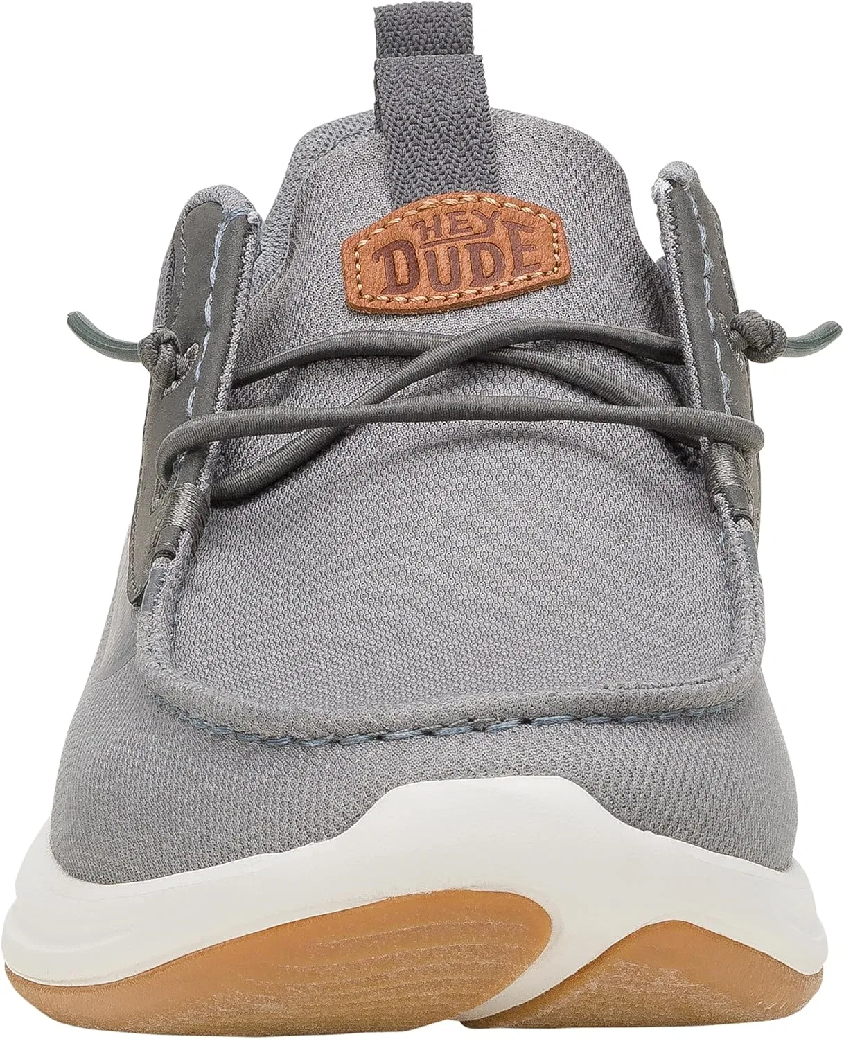 HEYDUDE Wally Drift Classic, мужские лоферы без шнурков, удобные и легкие, Mesh Monument Grey — фото 2