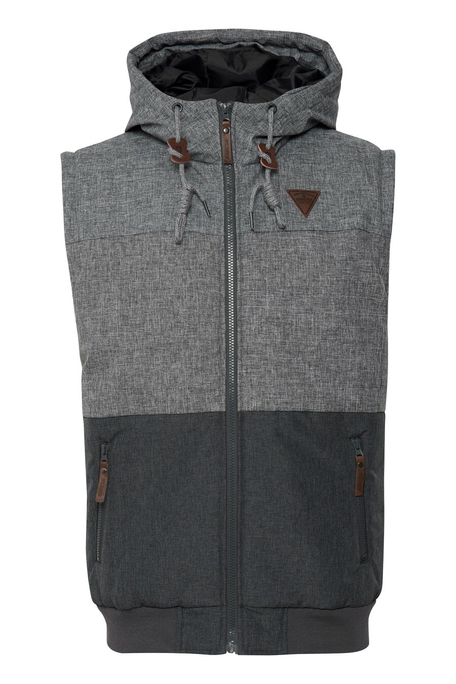 

Жилет INDICODE JEANS Lecter, цвет Anthracite/mottled grey