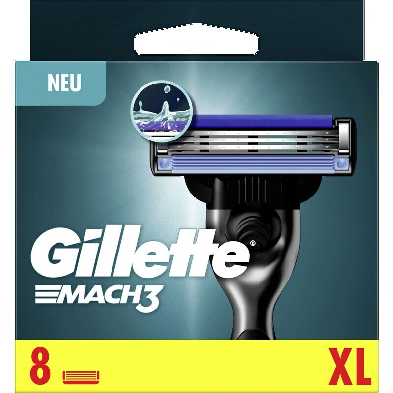 

Лезвия для бритвы MACH3 Gillette, 8 шт.