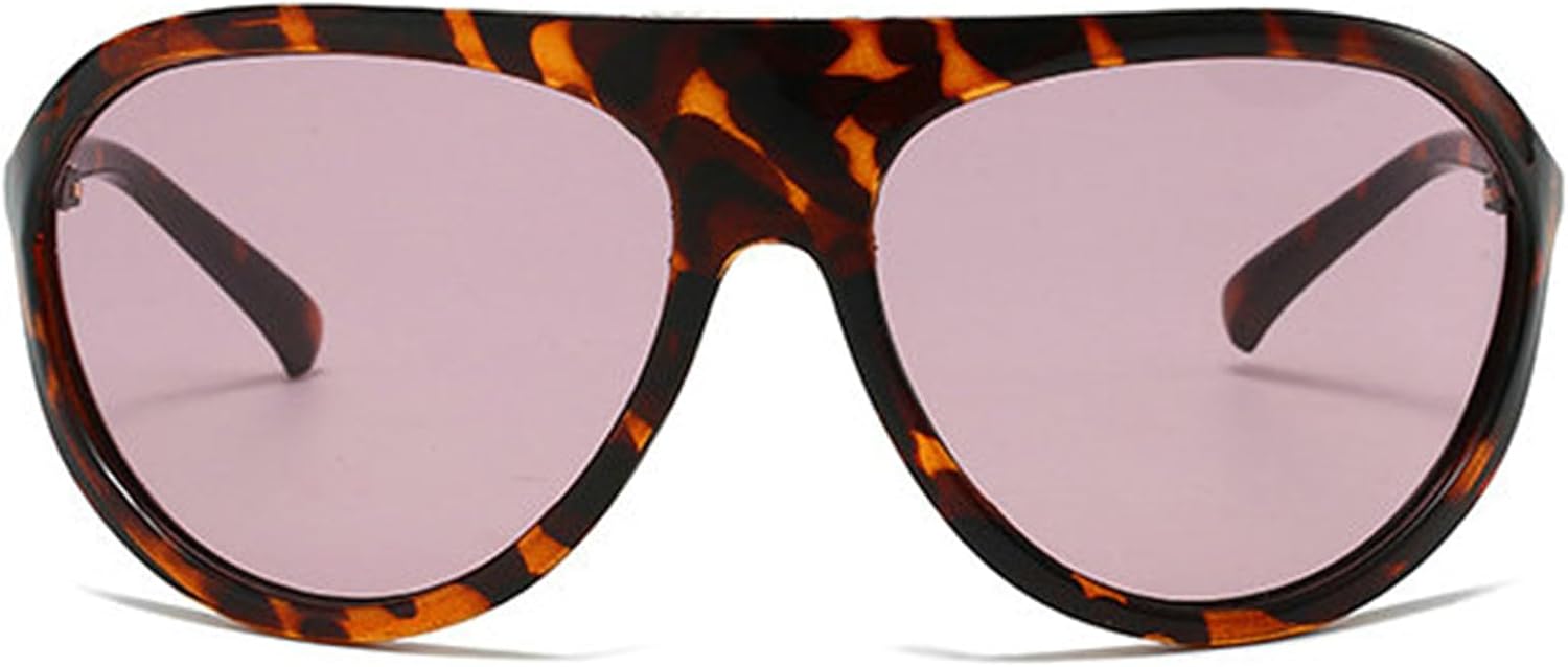 

Винтажные солнцезащитные очки-пилот большого размера для женщин и мужчин, с крупной оправой, ветрозащитные, популярные панк-очки с защитой от УФ-излучения UV400 helena, C2