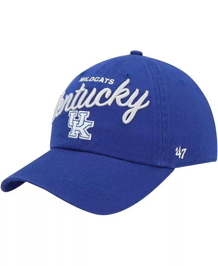 

Женская шапка Royal Kentucky Wildcats Phoebe Clean Up с регулируемой высотой '47 Brand