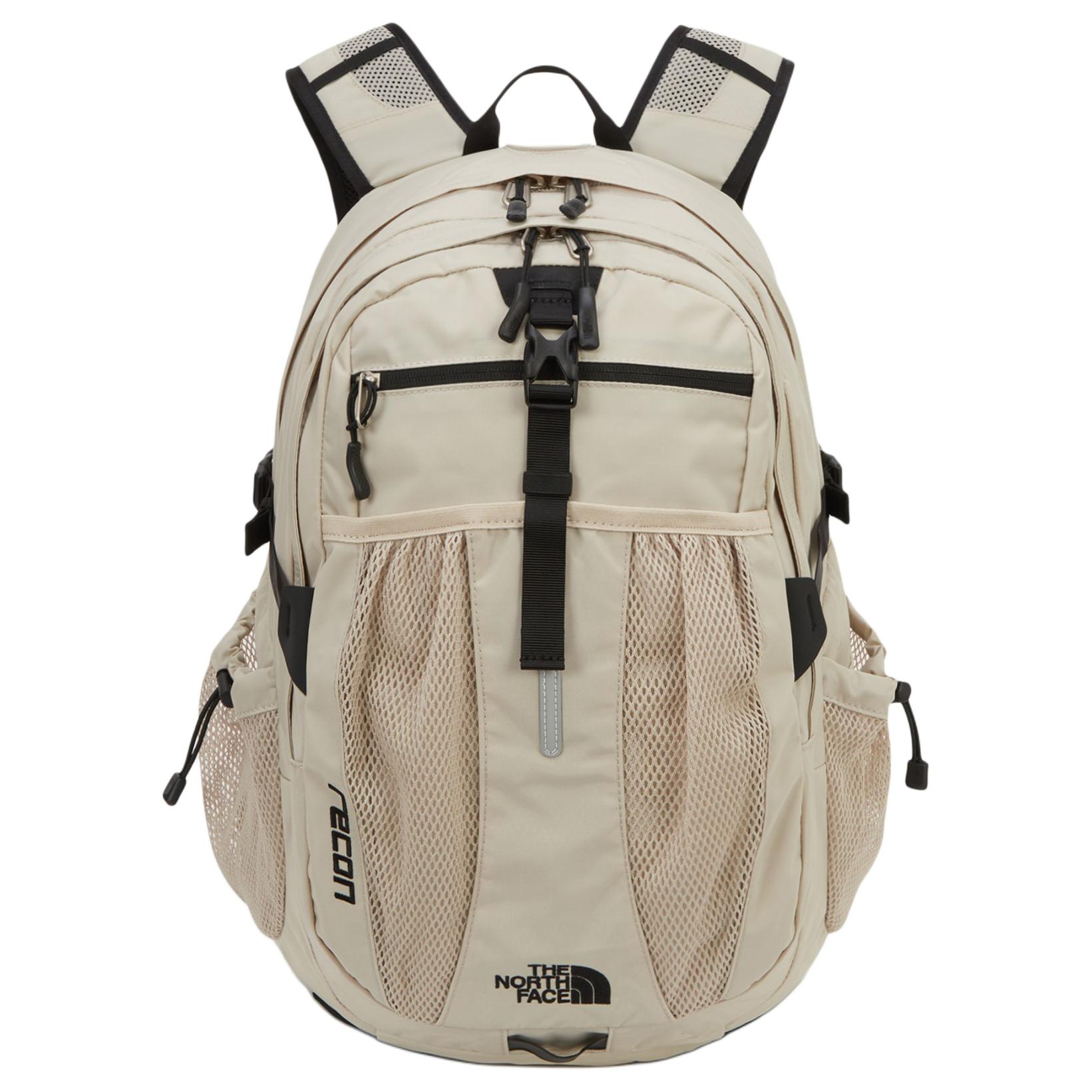 

Рюкзак без вместимости двойное плечо outdoor nylon beige men's THE NORTH FACE, бежевый