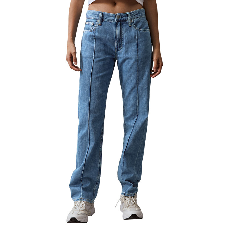 Женские джинсы Calvin Klein, цвет 1A4 - Denim Light Blue — фото 4
