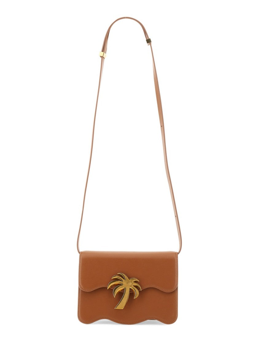 

Сумка Palm Beach Palm Angels, коричневый