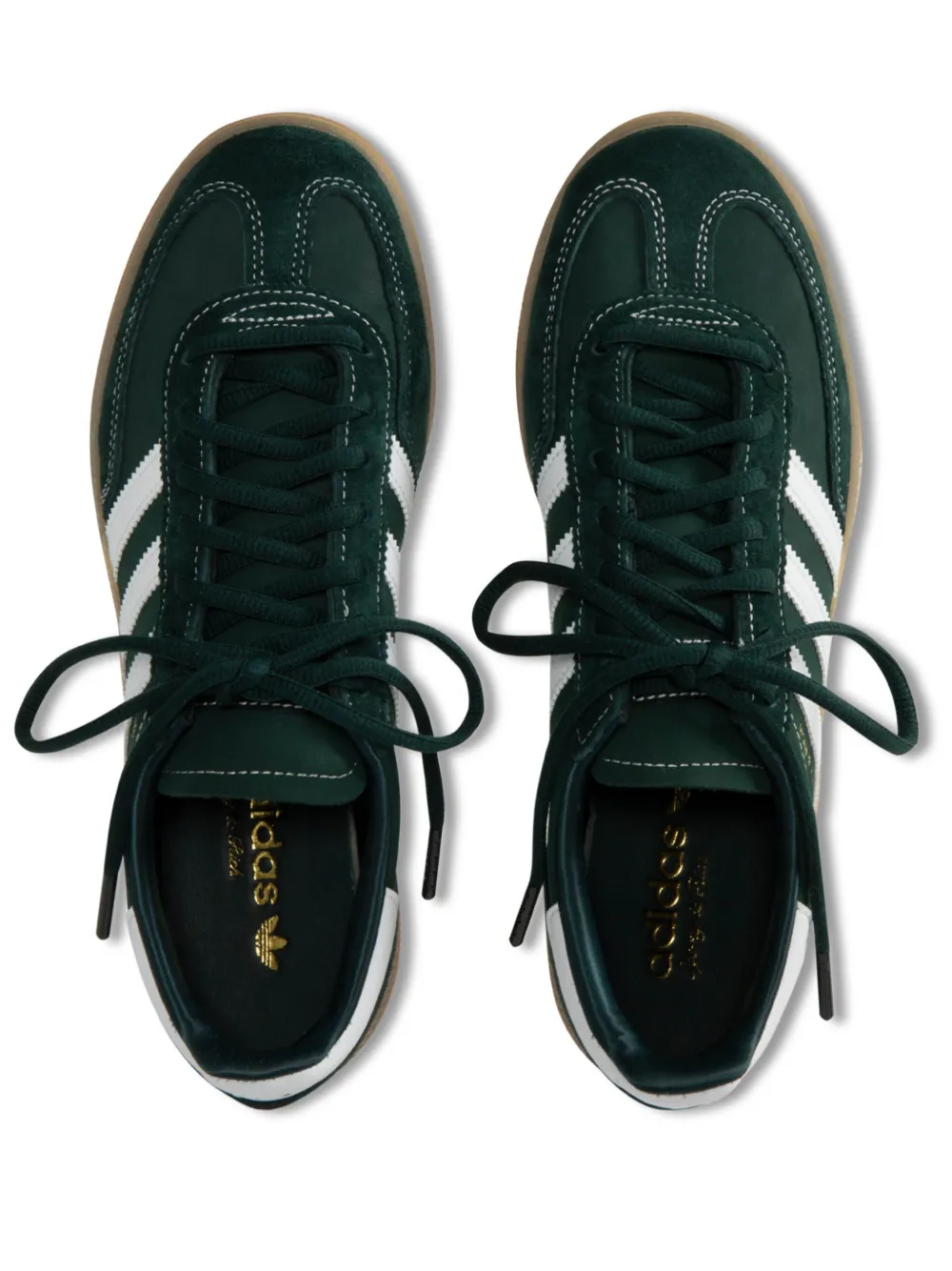 Кроссовки Handball Spezial из коллаборации со Sporty & Rich Adidas, зеленый — фото 3