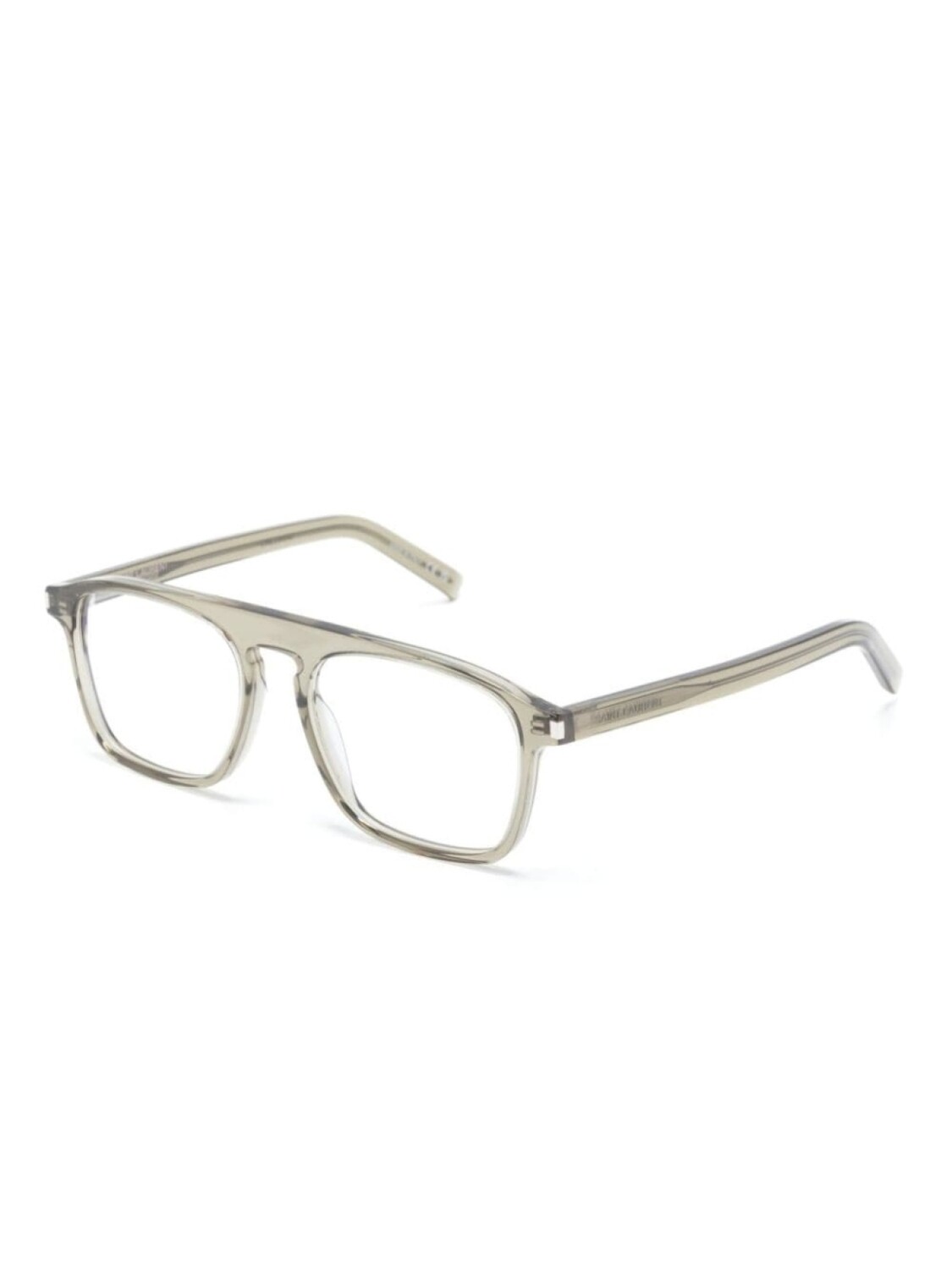 

Солнцезащитные очки Saint Laurent Eyewear в квадратной оправе, коричневый