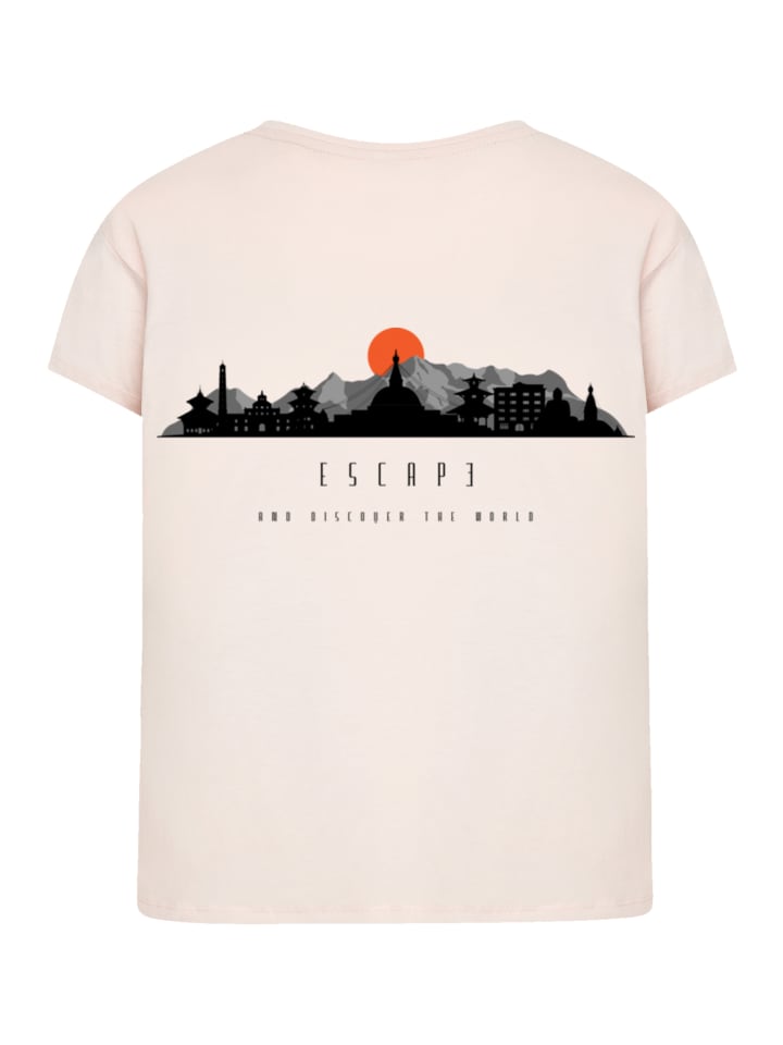 

Женская футболка Box Tee Escape Discover the World Asian Town в розовом цвете F4NT4STIC, Розовый, Женская футболка Box Tee Escape Discover the World Asian Town в розовом цвете F4NT4STIC