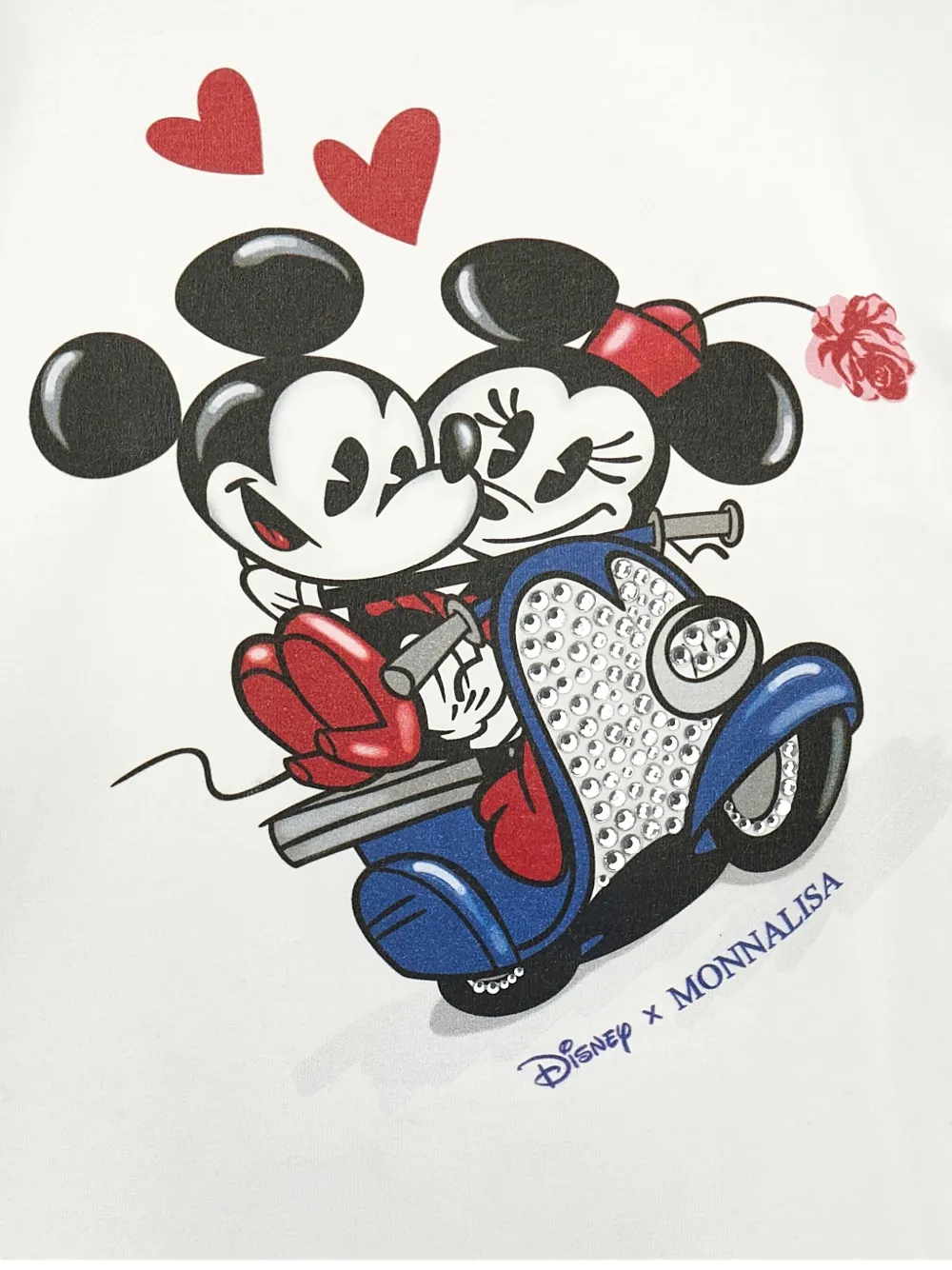 Комплект из топа и легинсов из коллаборации с Disney Monnalisa, синий — фото 3