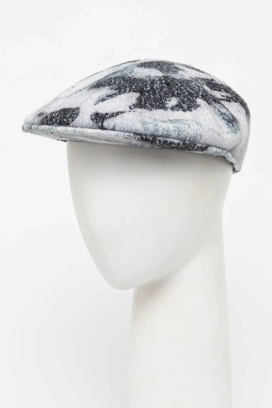 

Шерстяная кепка HEATHERED TIE DYE 502 Kangol, серый