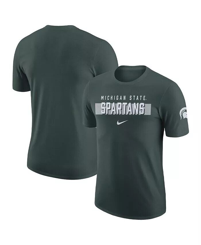 

Мужская зеленая футболка Michigan State Spartans Campus Gametime Nike