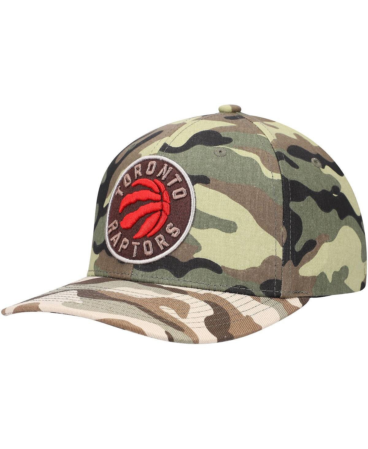 

Мужская камуфляжная кепка Toronto Raptors Woodland Desert Snapback Mitchell & Ness