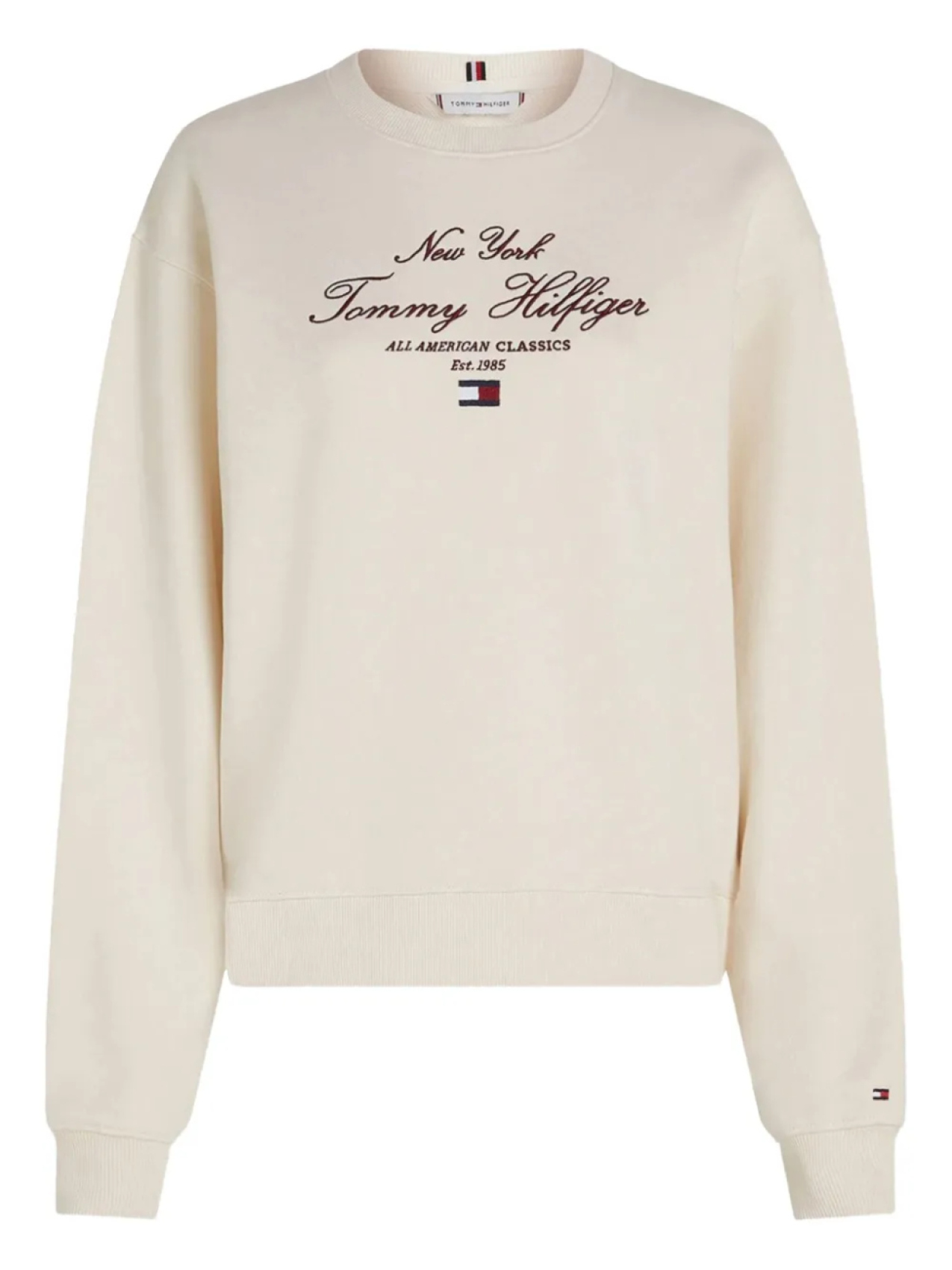 

Толстовка с вышитым логотипом Tommy Hilfiger, нейтральный