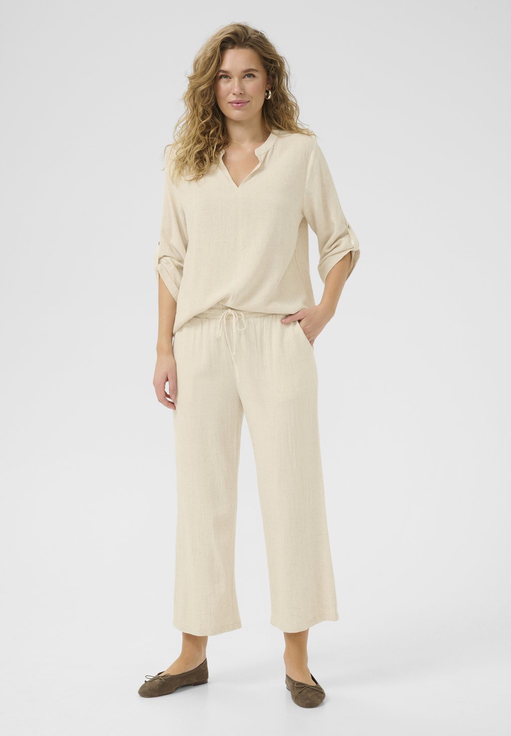 

Брюки LCKAMRI CULOTTE Love Copenhagen, бежевый