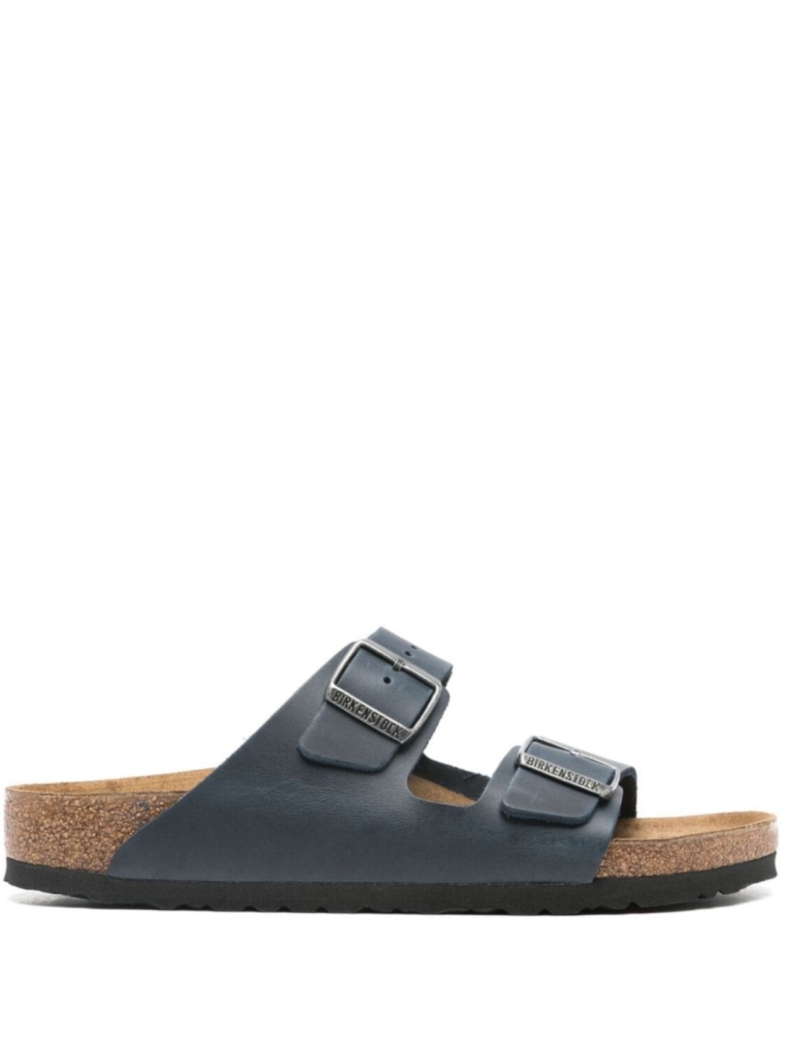 

Birkenstock кожаные сандалии с тисненым логотипом, синий