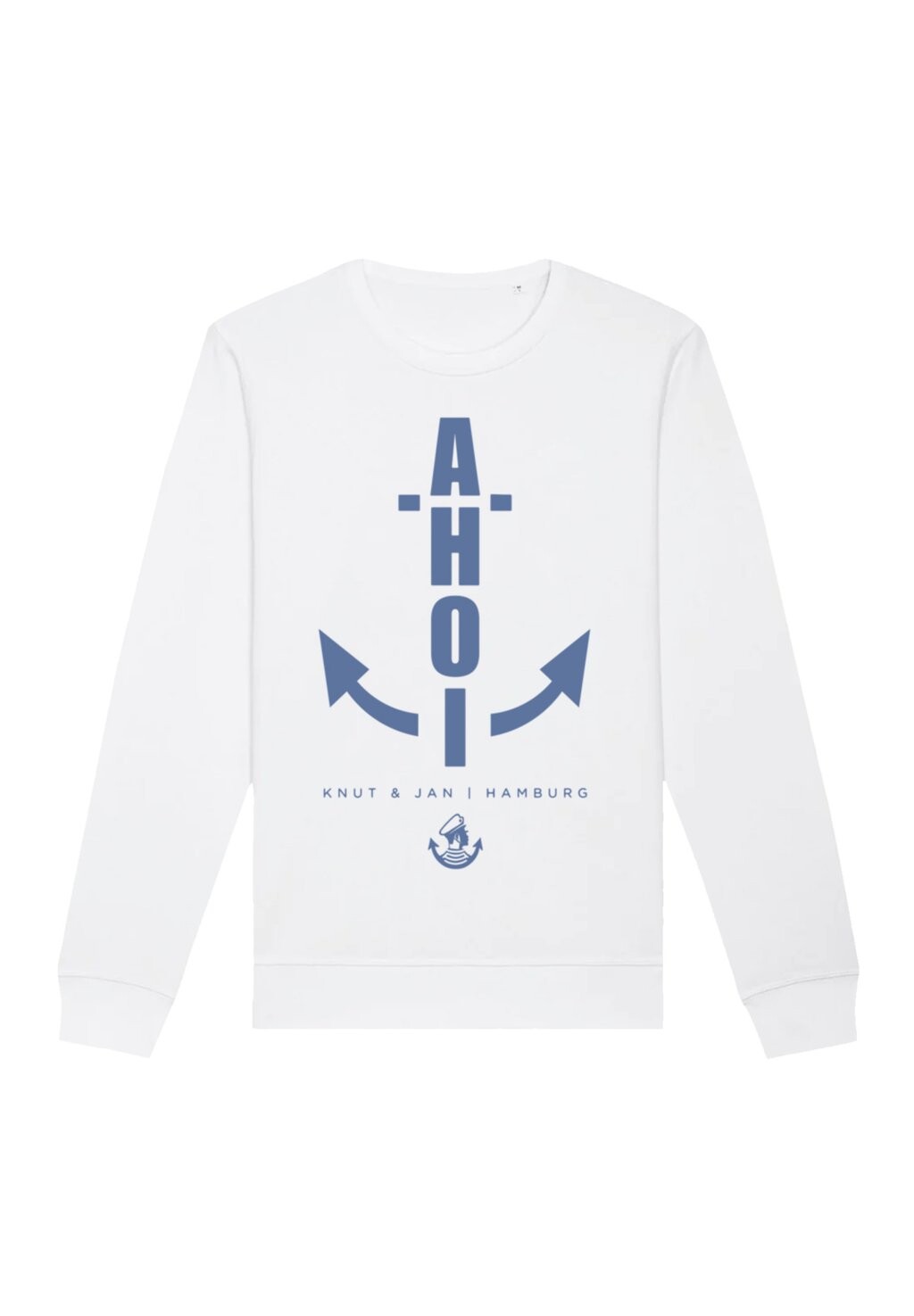 

Толстовка AHOI ANKER KNUT JAN HAMBURG F4NT4STIC, белый