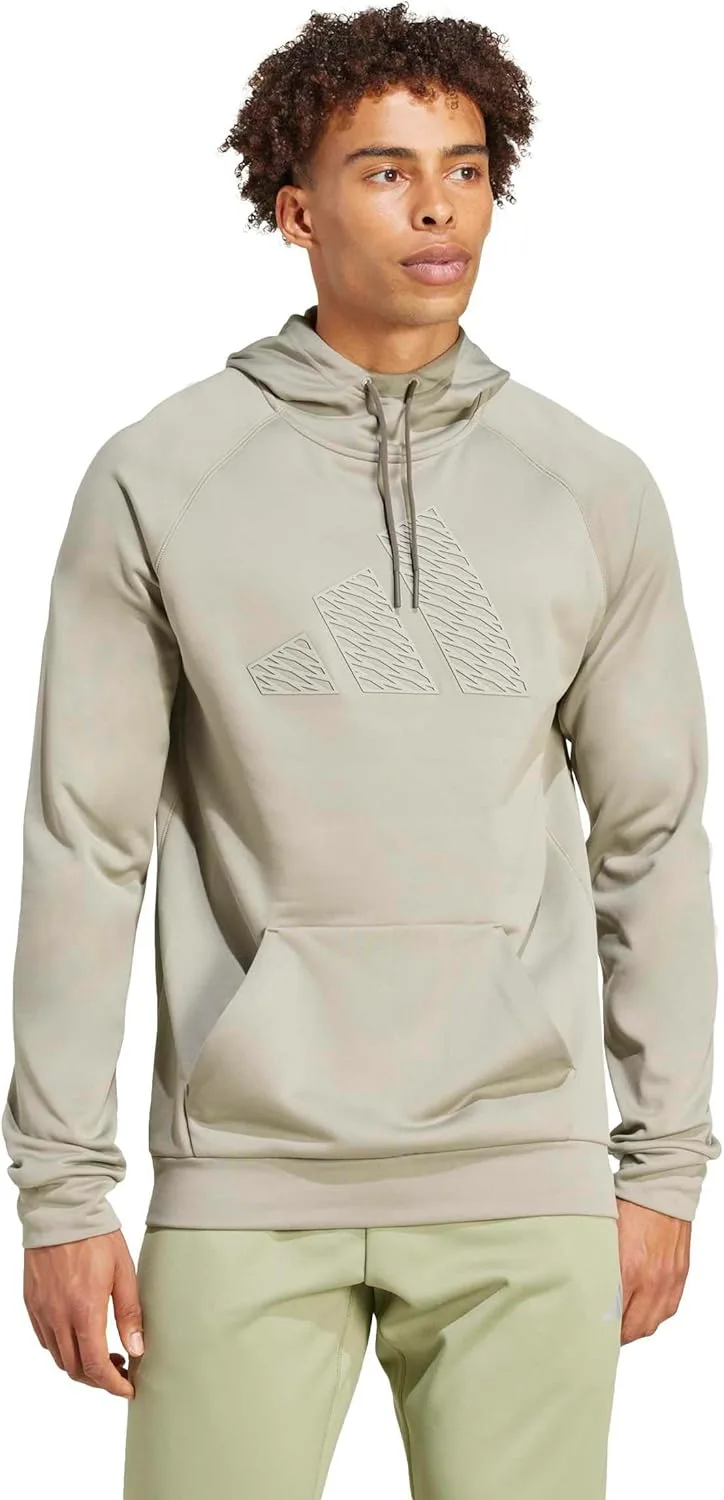 Толстовка Adidas Game And Go Big Logo, серебряный