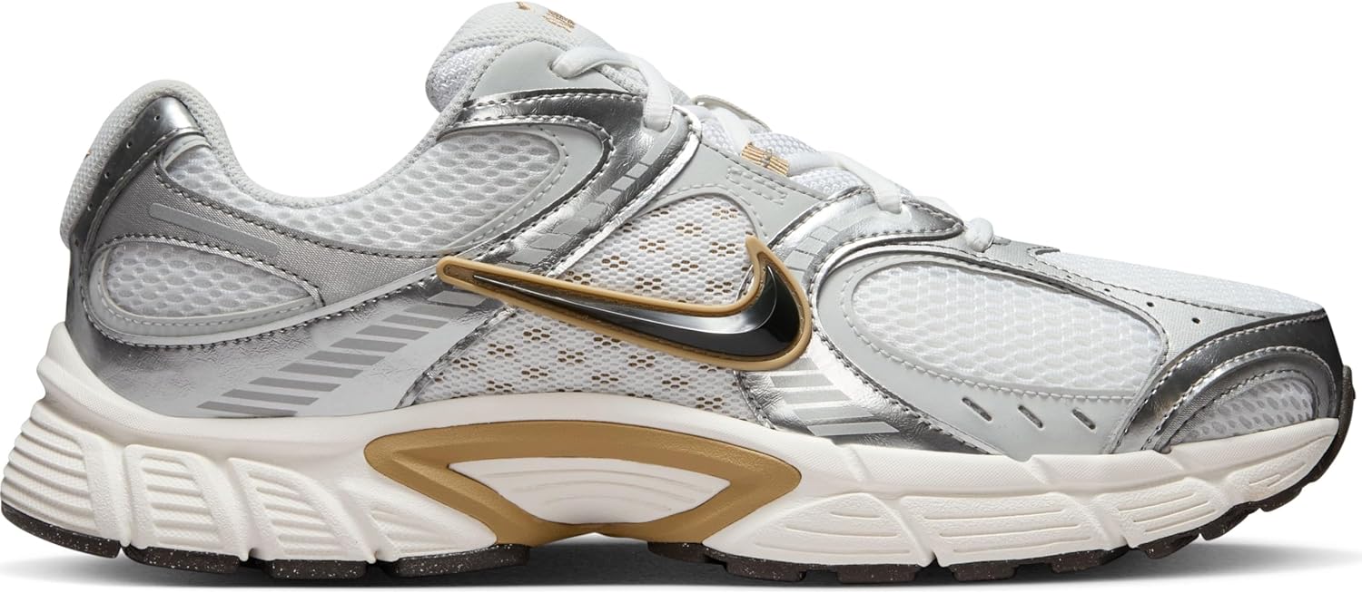 Кроссовки Nike Mens V5 Runner, White/Medium Ash/Parachute Beige — фото 4