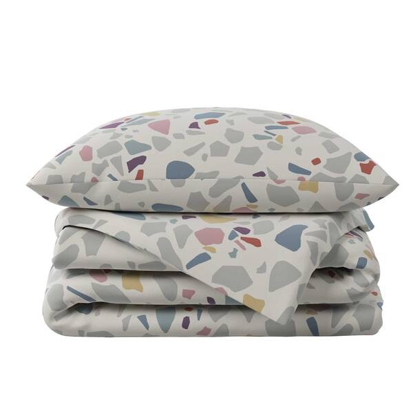 

Комплект постельного белья terrazzo для малышей Hibboux, желтый, Серый, Комплект постельного белья terrazzo для малышей Hibboux, желтый