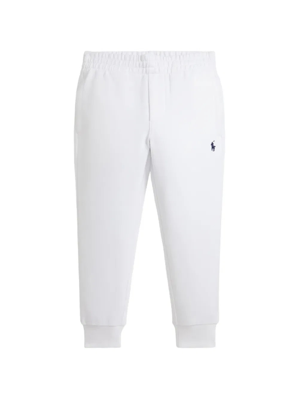 Спортивные брюки с вышитым логотипом Polo Ralph Lauren Kids, белый