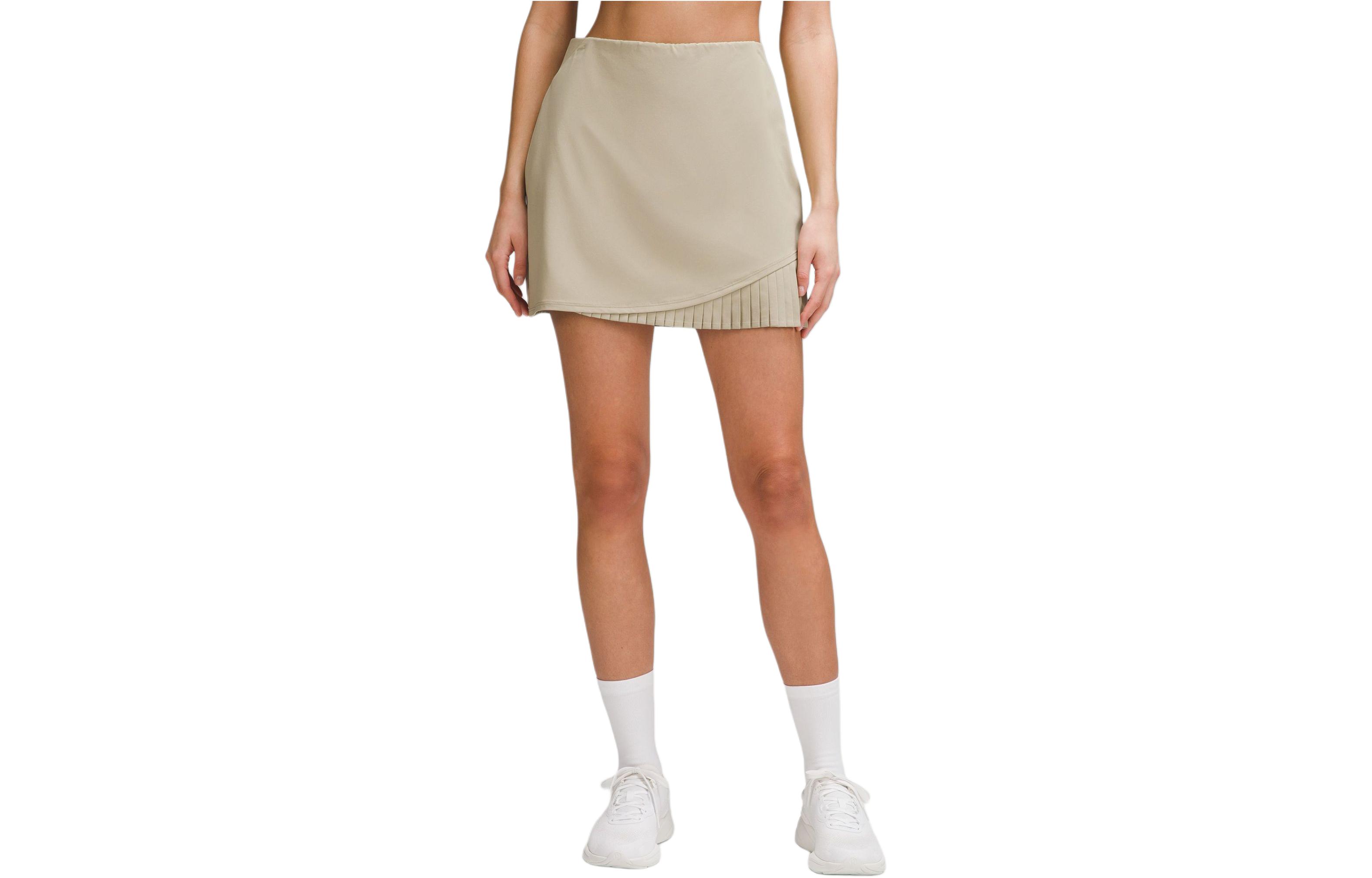 

Повседневная короткая юбка Lululemon, цвет Compass Khaki