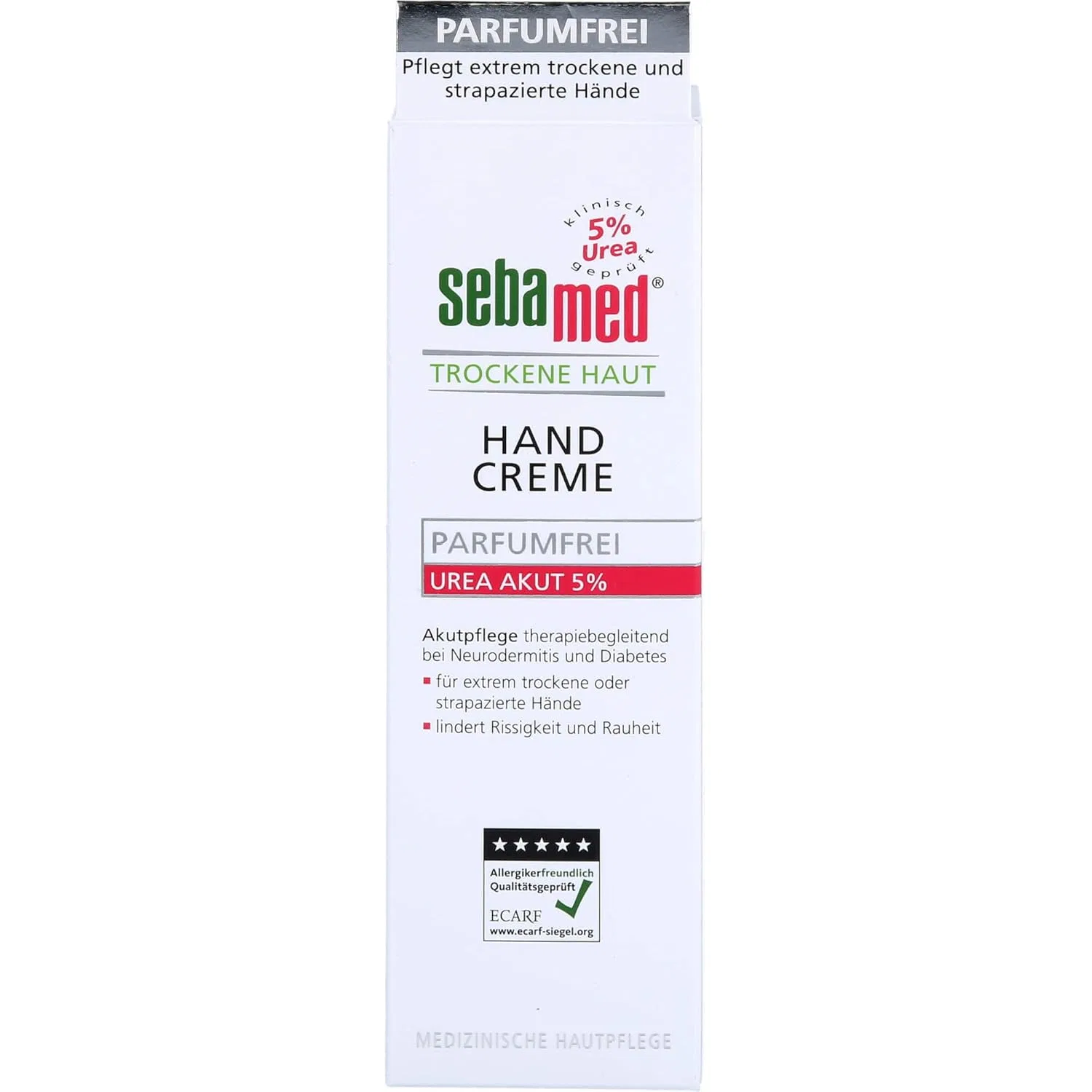 Крем для рук Sebamed Dry Skin Urea Acute 5% без отдушек, 75 мл Sebamed