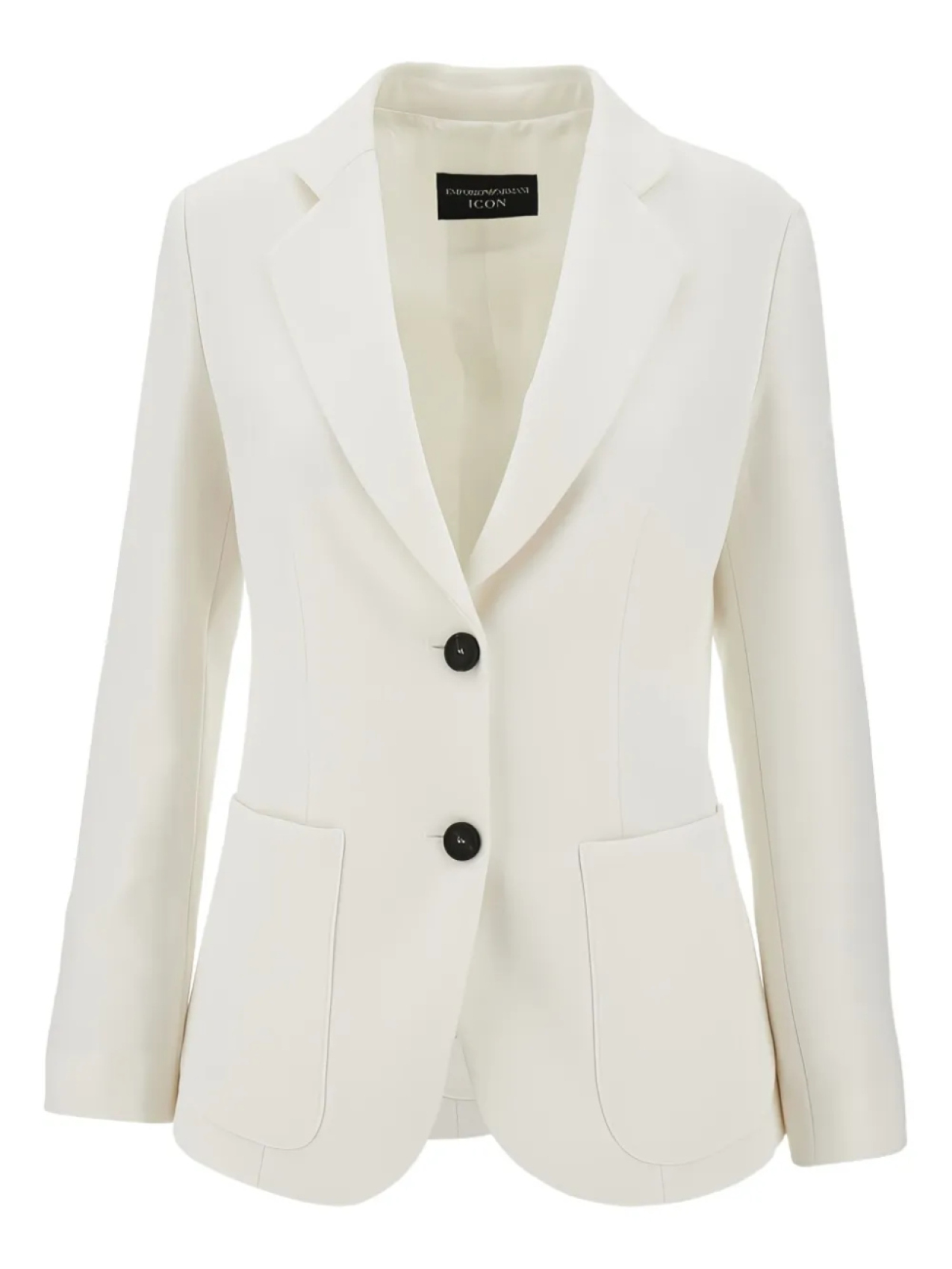 

Однобортный блейзер Emporio Armani, белый