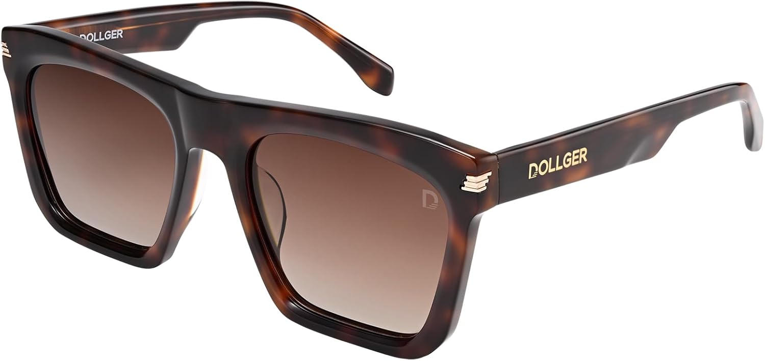 

Солнцезащитные очки Dollger Square с поляризацией для женщин и мужчин, классические дизайнерские солнцезащитные очки с защитой от УФ-излучения и леопардовым принтом, Leopard