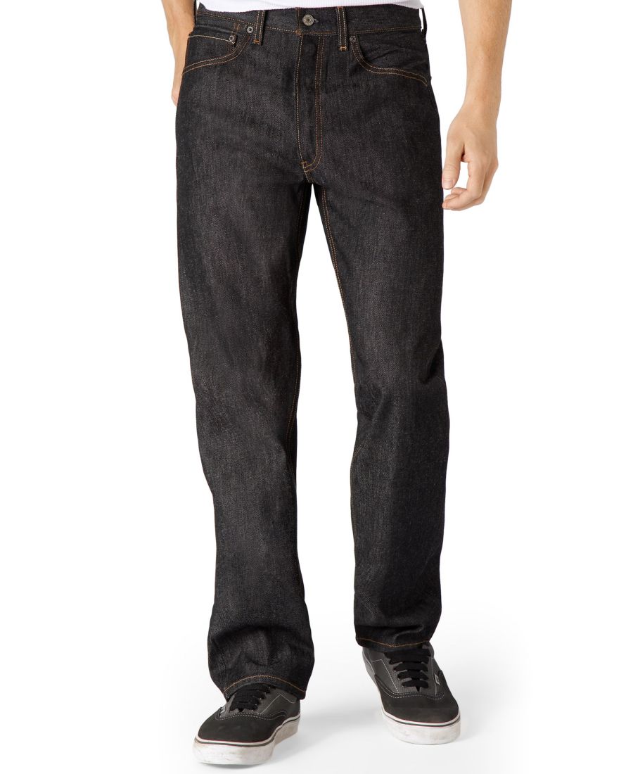 

Мужские джинсы Big & Tall 501 Original Shrink to Fit Levi's, Black Rigid