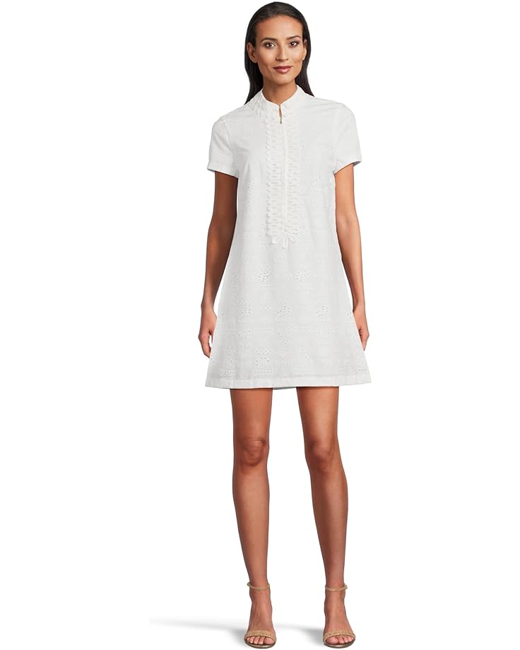 

Платье Lilly Pulitzer Mamie Dress, цвет Resort White Out To Sea Eyelet