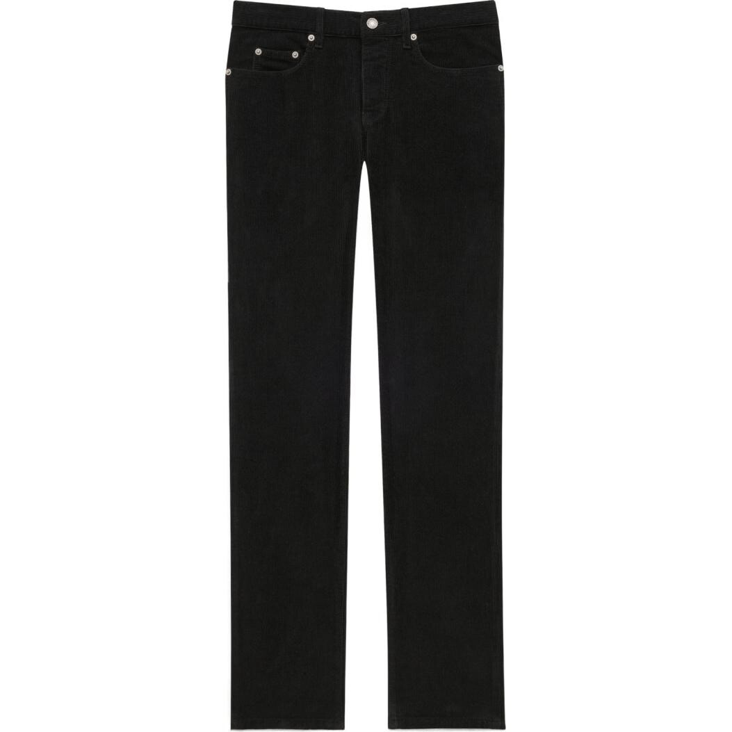 

Повседневные брюки мужские черные Saint Laurent, черный