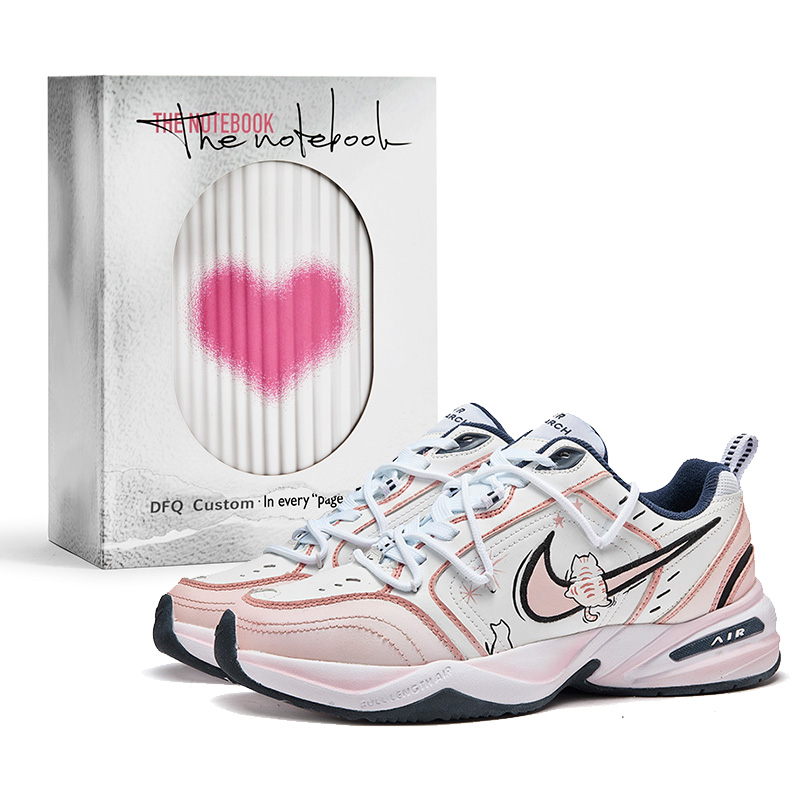 

Кроссовки Nike Air Monarch 4 Chunky Sneakers Unisex Low-top Pink/white, розовый