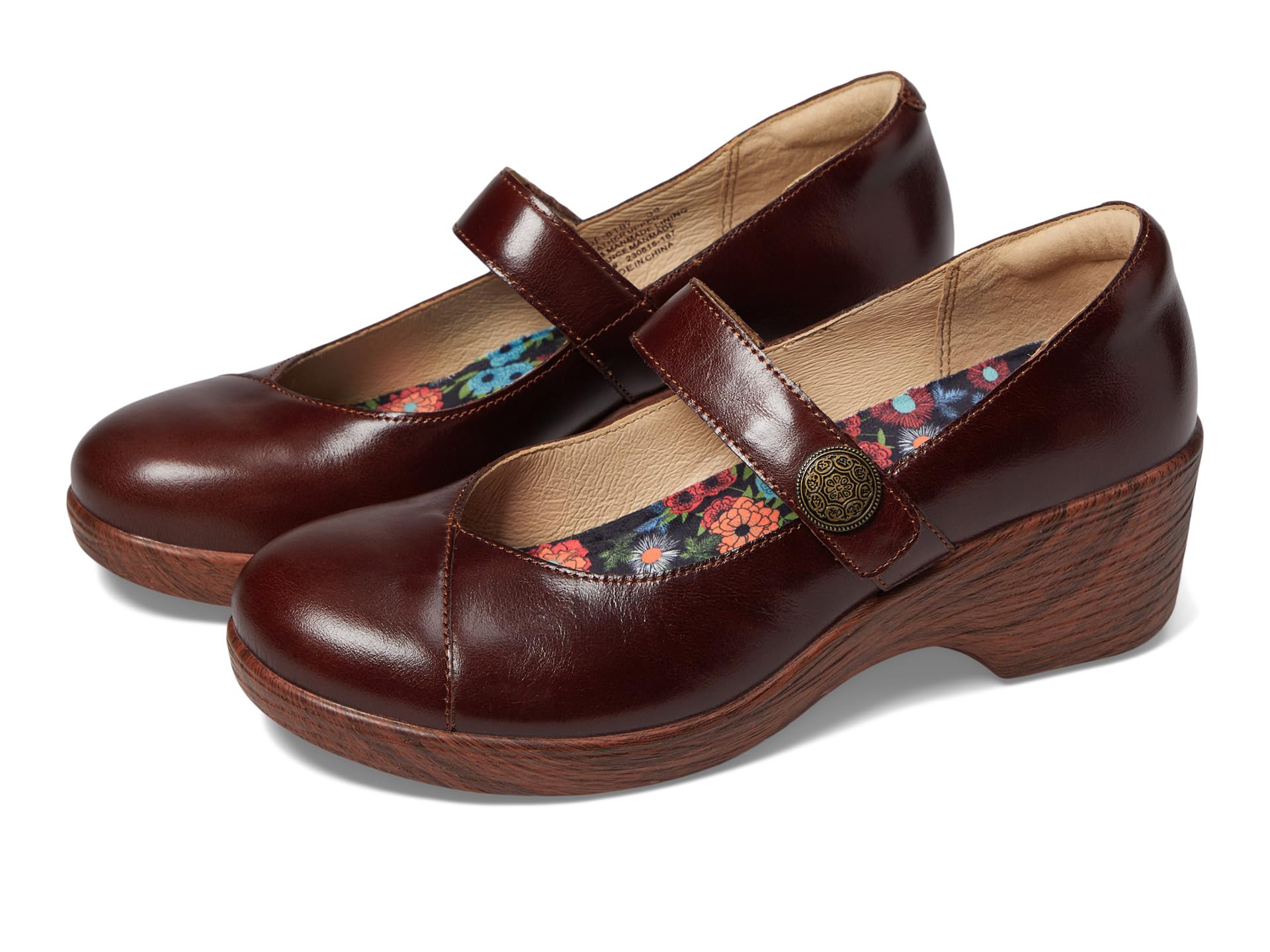 Туфли Alegria Sofi, Mahogany