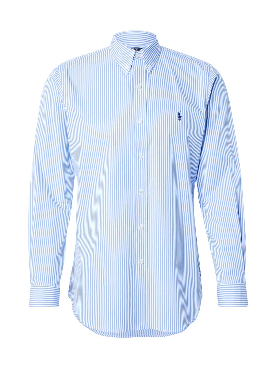 

Повседневная рубашка Polo Ralph Lauren Slim fit Button Up Shirt, светло-синий