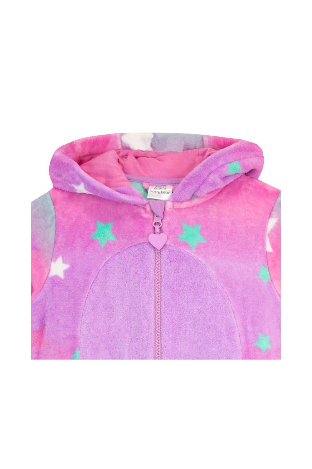 Флисовый комбинезон Star Unicorn «Все в одном» Harry Bear, розовый — фото 3