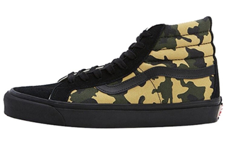 

Кроссовки Vans SK8 Hi LX Camo, Черный, Кроссовки Vans SK8 Hi LX Camo