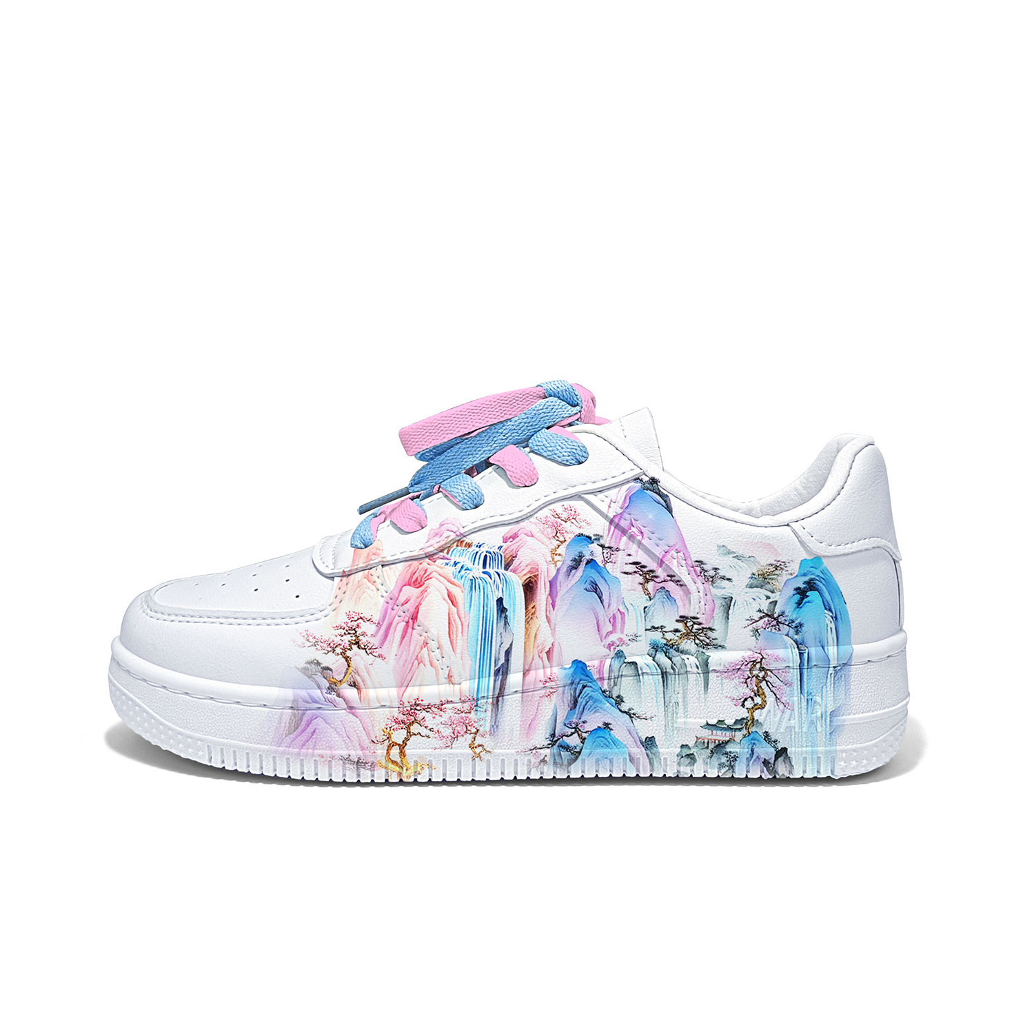 

Низкие кроссовки для скейтбординга Unisex с противоскользящей амортизацией, износостойкие, легкие и дышащие WARRIOR, z23105d( белый )