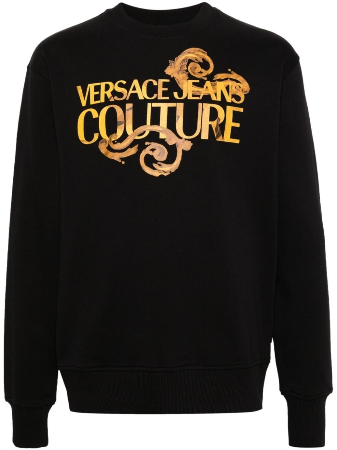 

Versace Jeans Couture толстовка Barocco с логотипом, черный