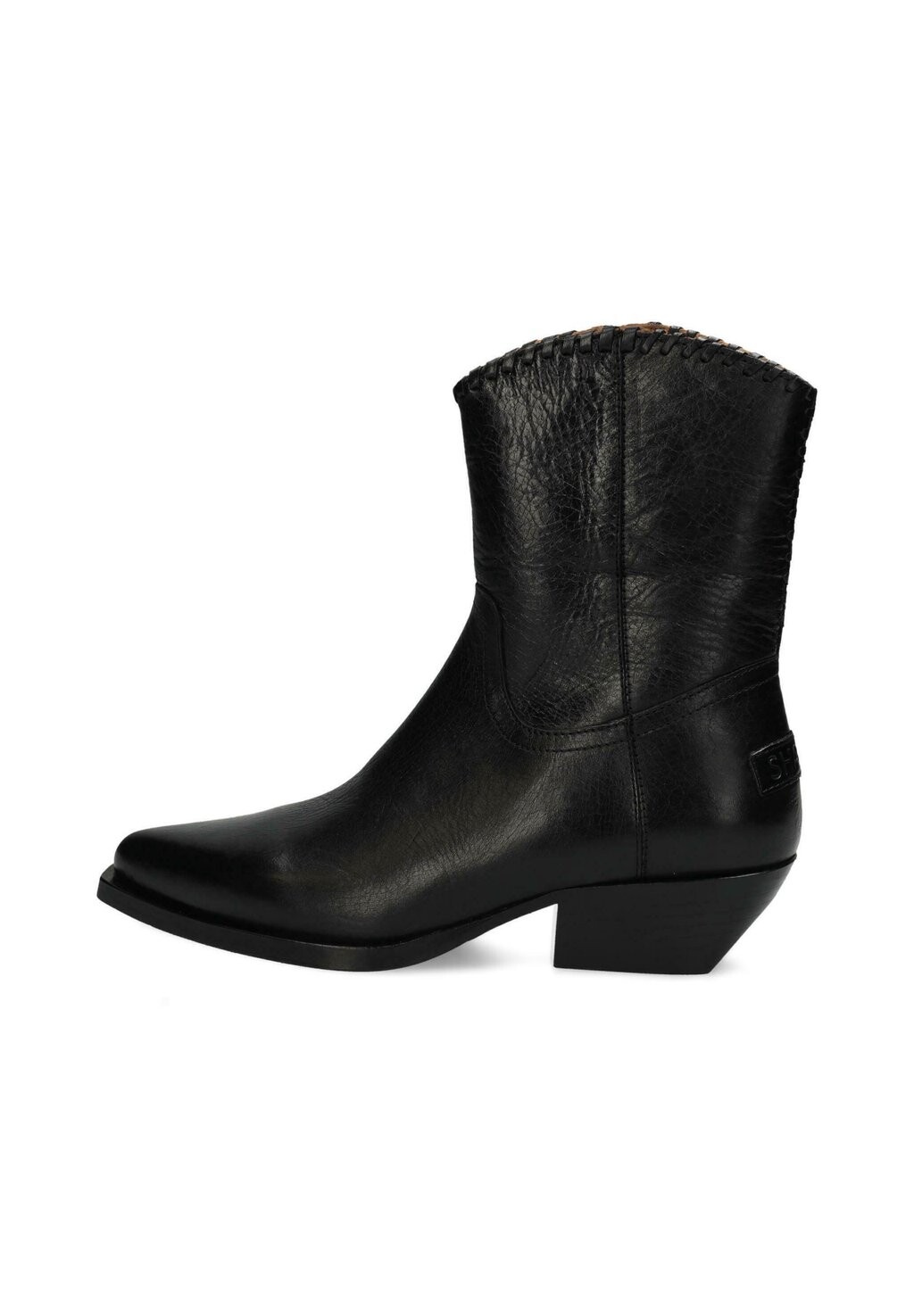 Ковбойские/байкерские ботинки по щиколотку SALLY Shabbies Amsterdam, черный