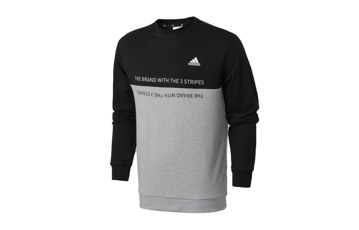 

Футболка мужская черная серая Adidas