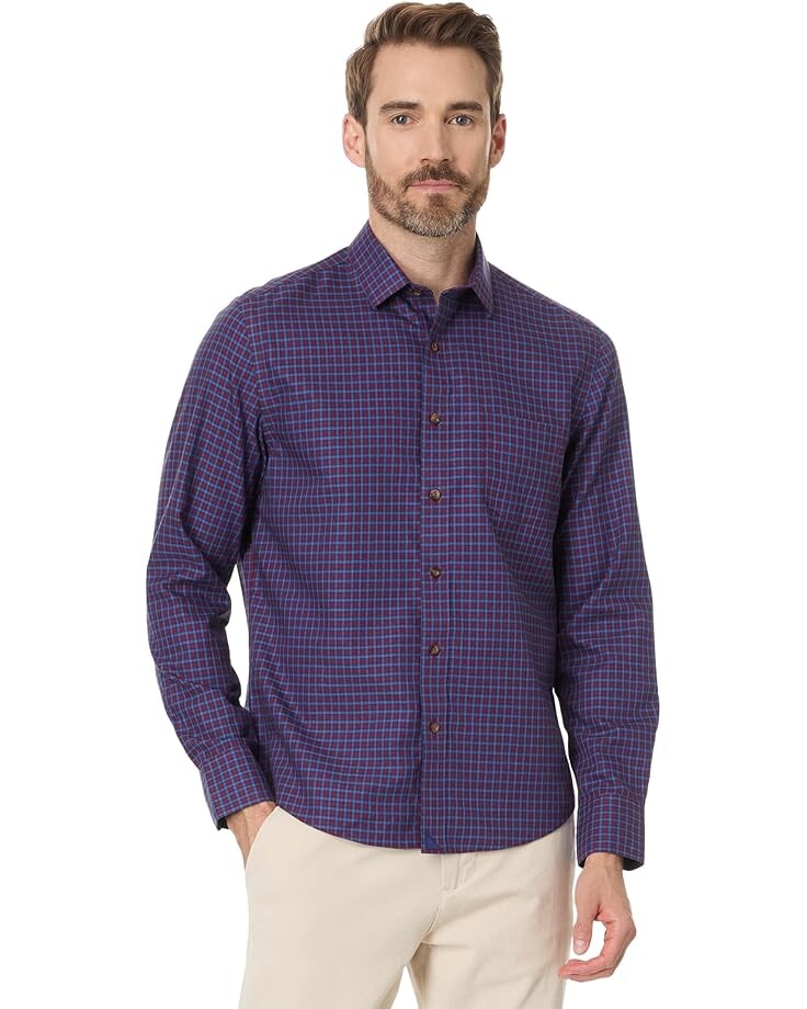 

Рубашка UNTUCKit Wrinkle-Free Knight Shirt, цвет Dark Red