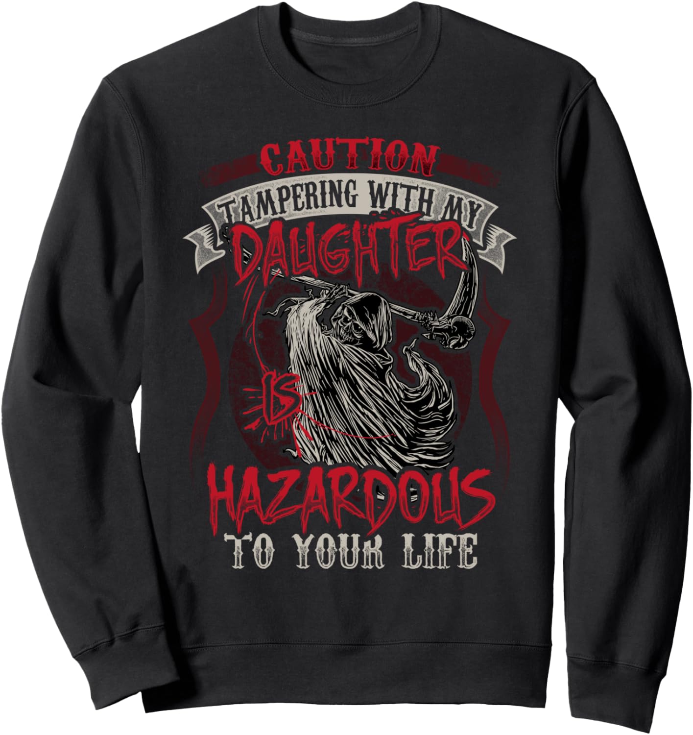 

Толстовка Grim Reaper Biker Dad Tamper My Daughter, черная (black 19-3911tcx) Motorcycle Gifts For Bikers Nyc, Черный, Толстовка Grim Reaper Biker Dad Tamper My Daughter, черная (black 19-3911tcx) Motorcycle Gifts For Bikers Nyc