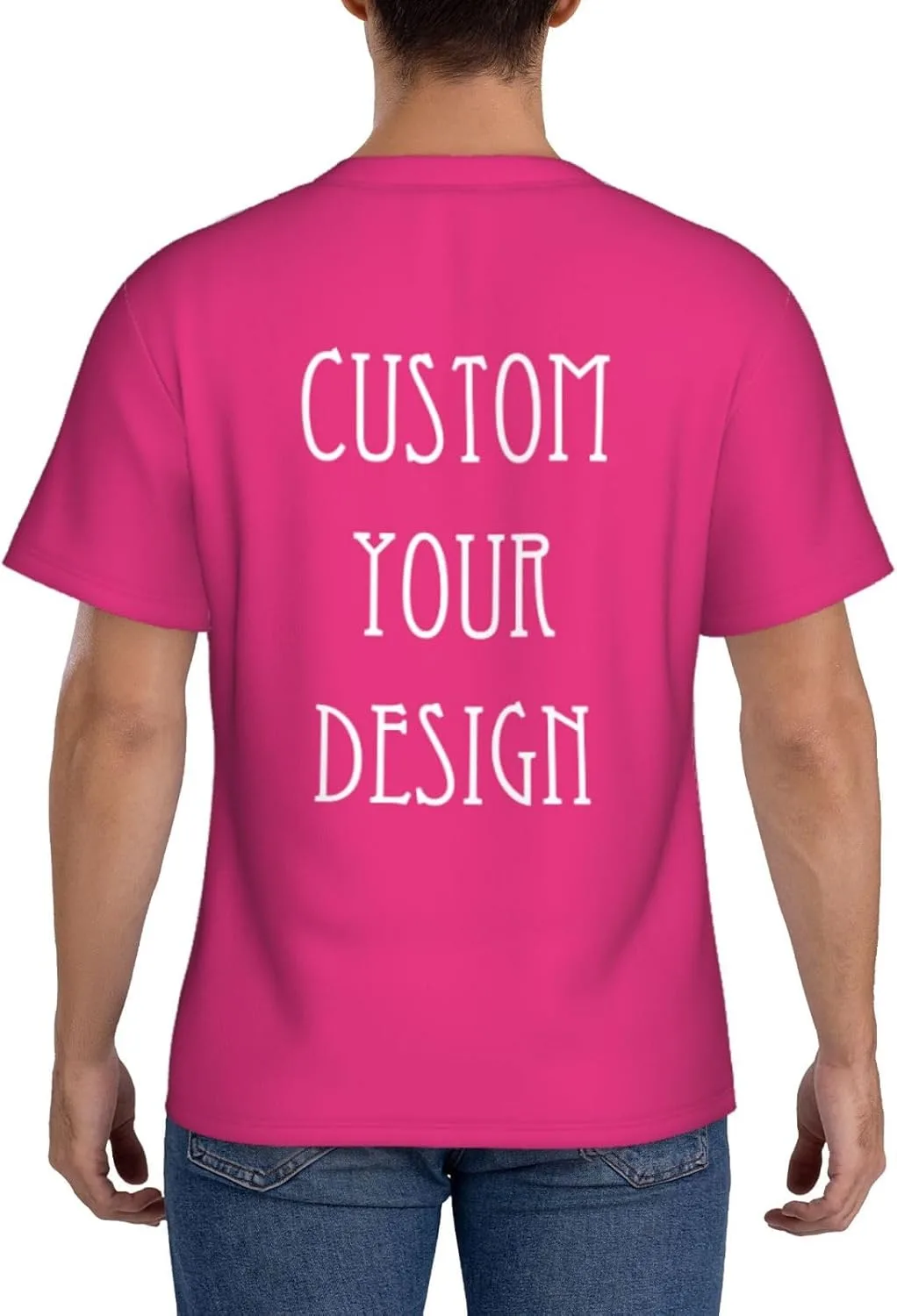 Футболка Custom T Shirts 4-Side Printable с логотипом — фото 2