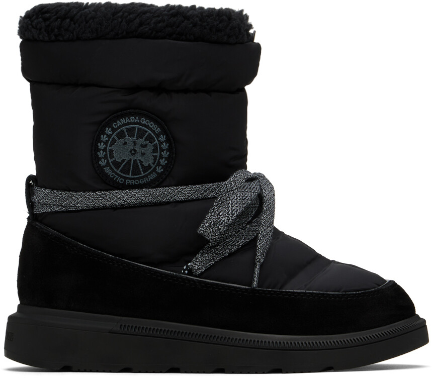 Черные дутые сапоги Demma Canada Goose